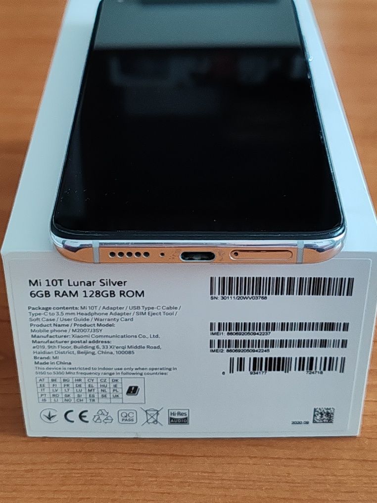 Xiaomi Mi 10T 5g 128Gb ca nou.