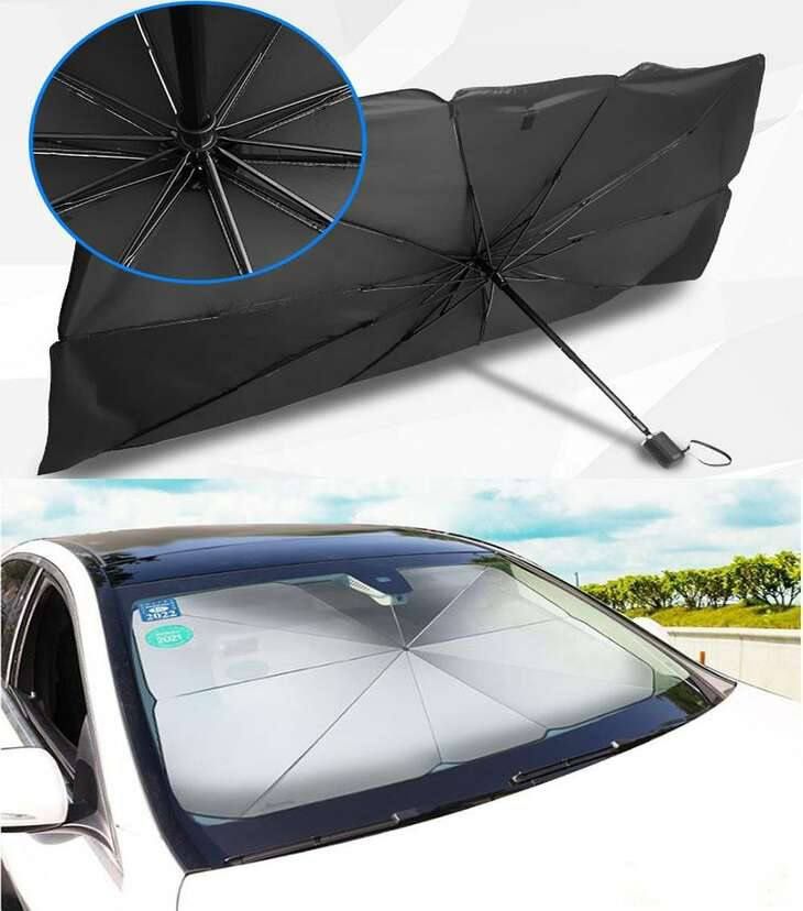 Зонт светоотражающий для автомобиля. Доставка по городу 500тг