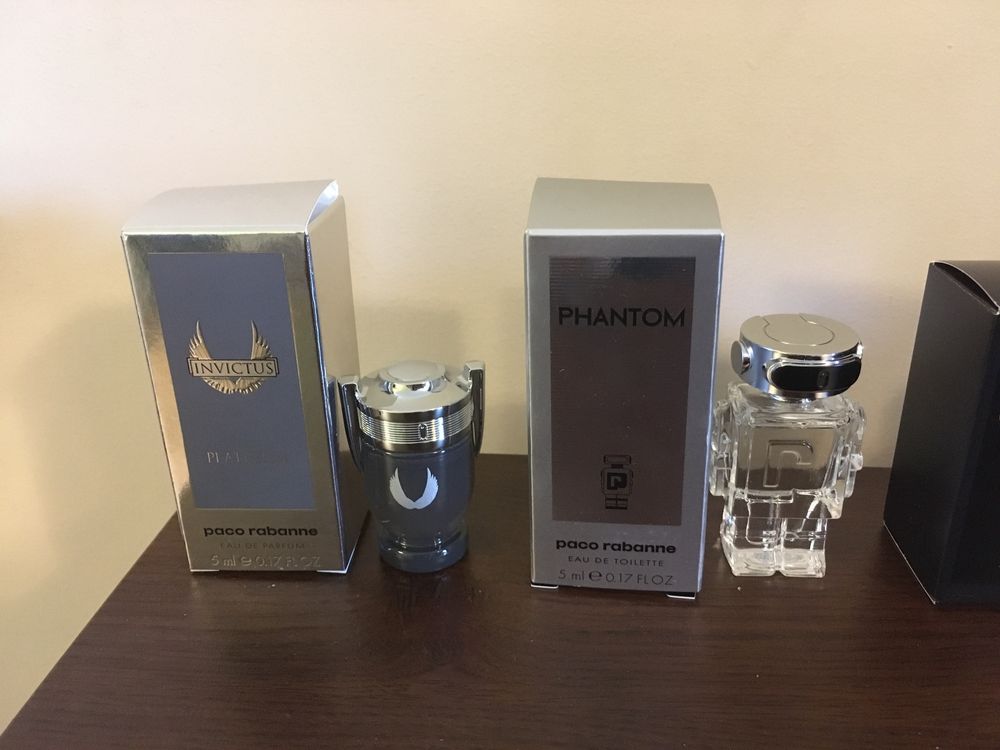 Мини парфюми миниатюри Paco Rabanne Invictus Phantom Dior Sauvage