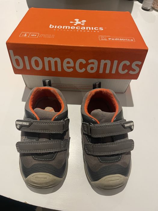 Pantofi baieti, din piele naturala, Maro, Biomecanics 251127-B168