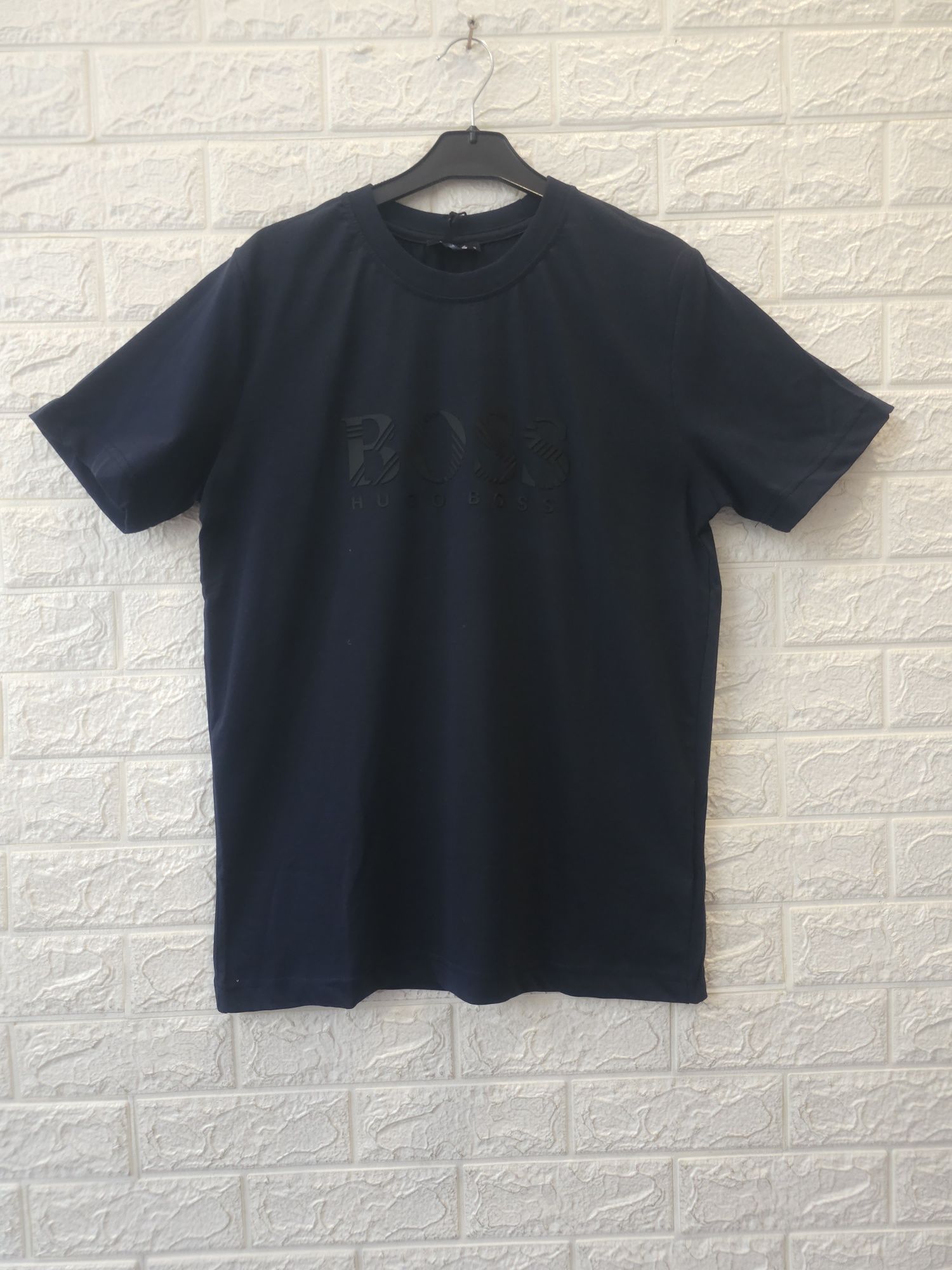 Мъжки тениски Boss тъмносиня Черна и бяла S, M, L, XL и XXL