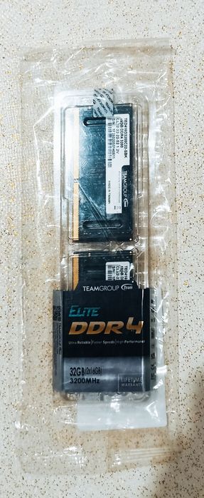 Новая Оперативная память  TeamGroup Elite DDR4 32GB для ноутбука