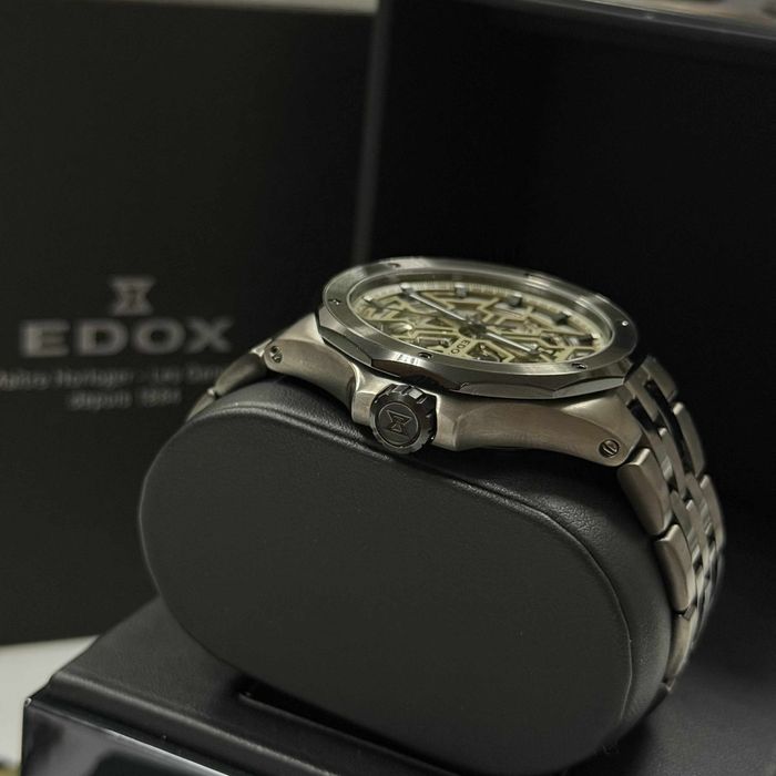 Edox Delfin Mecano Skeleton Automatic