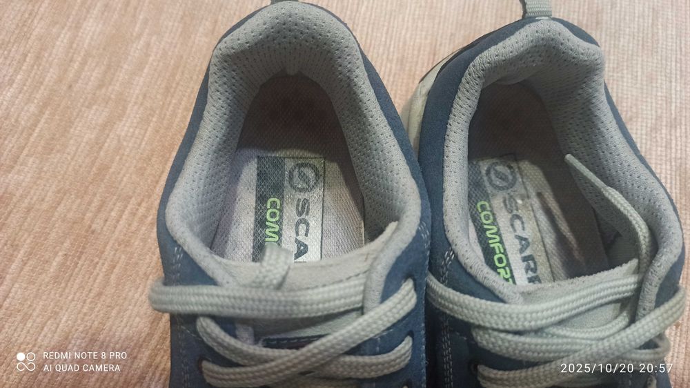 Scarpa n37 унисекс трекинг обувки