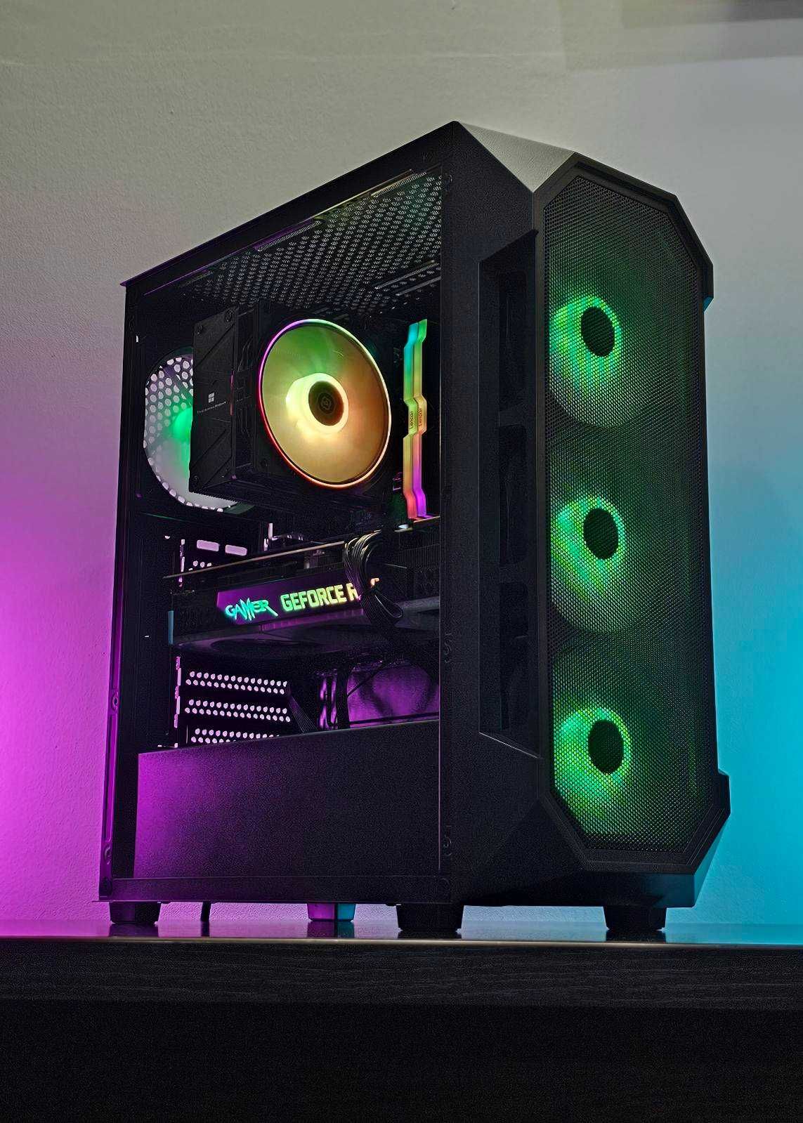 RTX 3080Ti 12GB/Ryzen 7-8700F /RAM 32GB /SSD 1TB/ Чисто Нов+Гаранция!