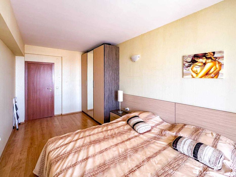 Двустаен апартамент с морска гледка в Rutland Beach 1, Равда