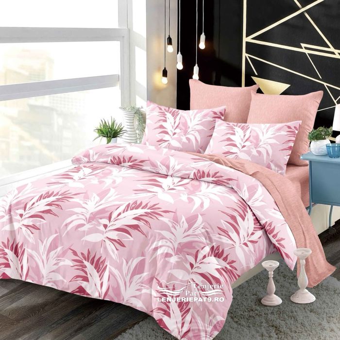 Lenjerie de Pat Păuni 6 Piese – Bumbac Finet Premium 230x250
