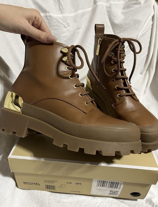 Естествена кожа кубинки Michael Kors