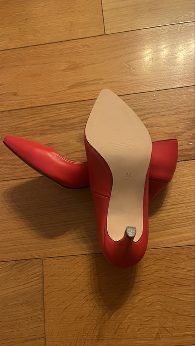 Pantofi stiletto piele mar 34