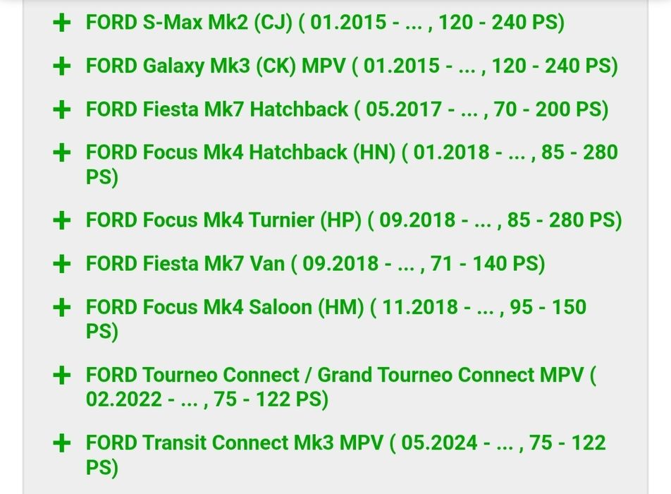 TPMS Сензор Датчик за Форд