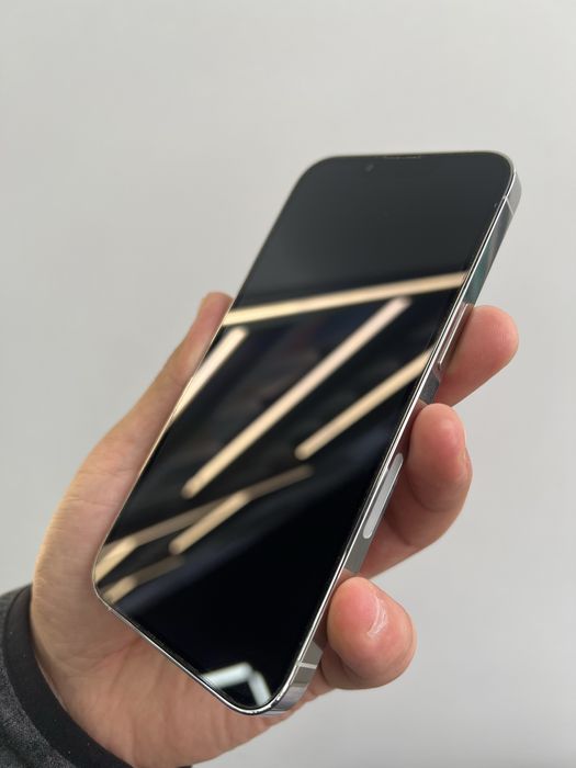 13 pro Ideal 128gb silver rangi karobka bor alishmagan