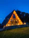 Cabane de grădină , sau de locuit permanent, sunt bine izolate