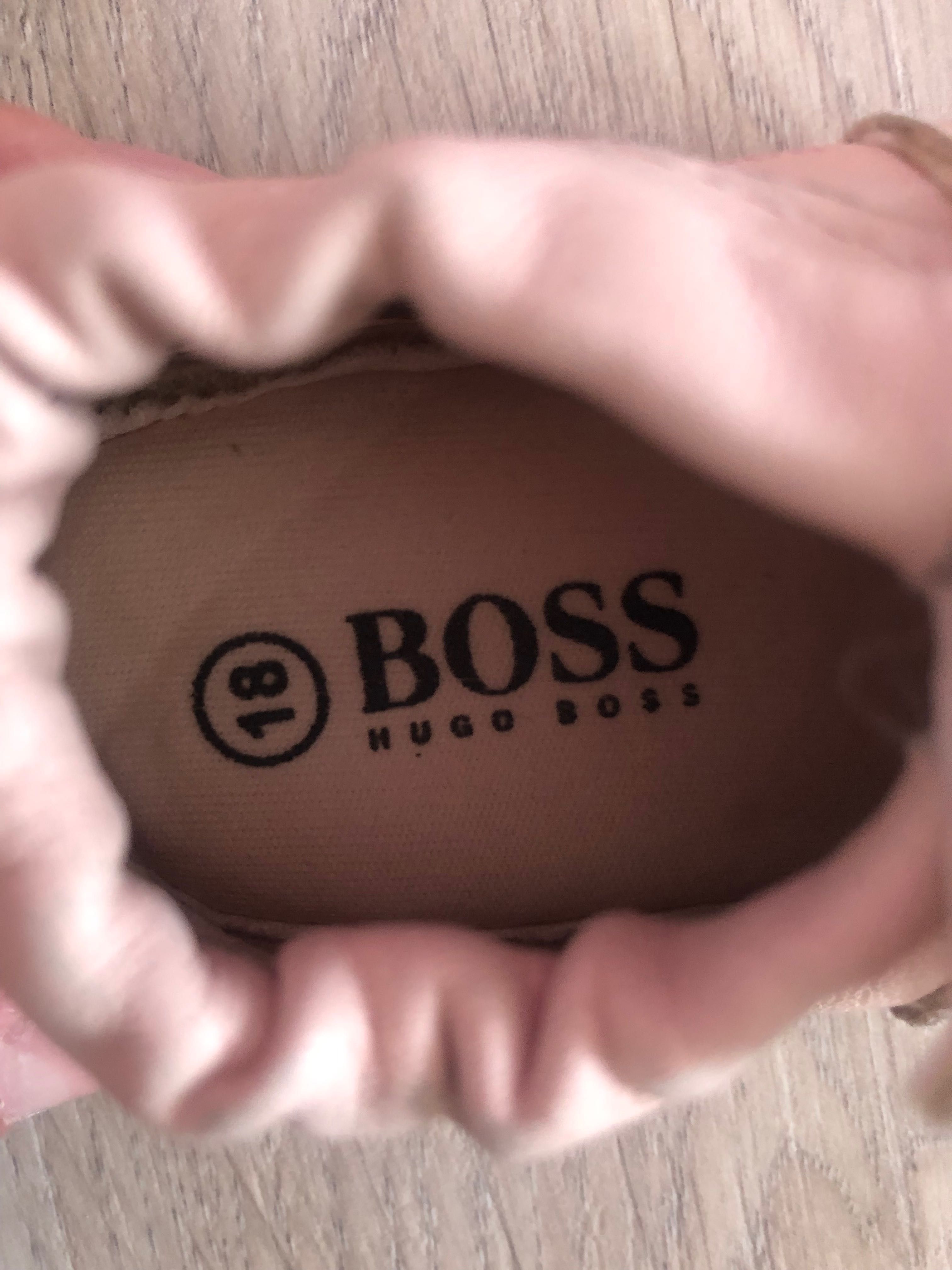 Бебешки обувки Boss Hugo Boss