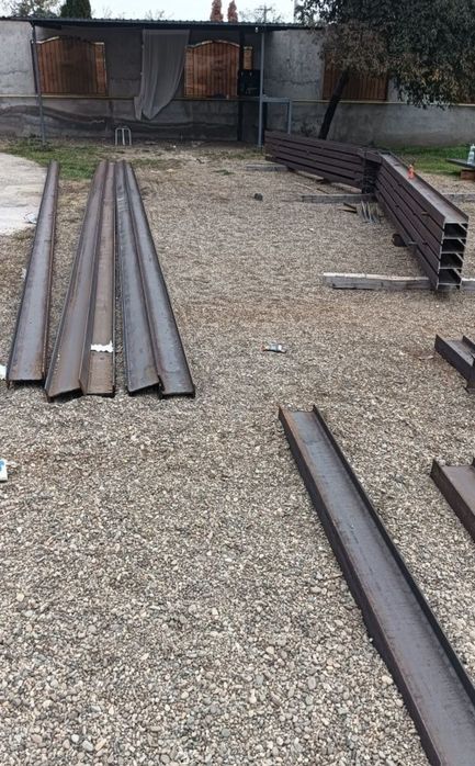 Vând 3ferme metalice la 6m din ipe 140 structura 6x10