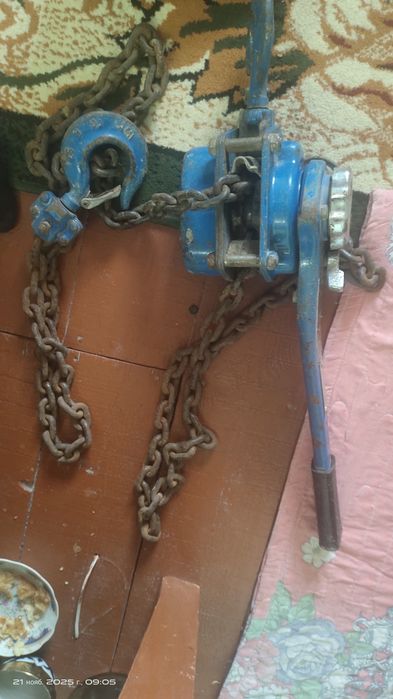 Лебедка для автотеха союз