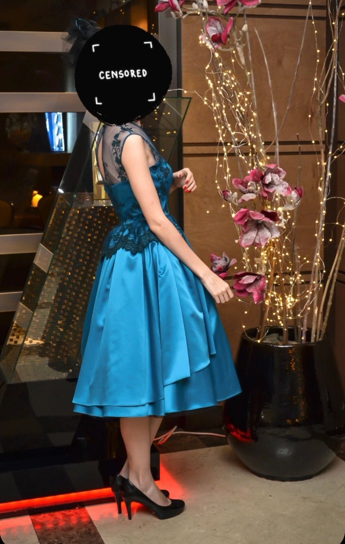 Продам винтажное вечернее платье ручной работы для миниатюрных девушек