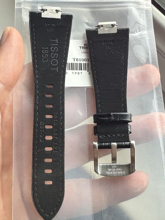 Ремешок tissot PRX 80 leather размер 120