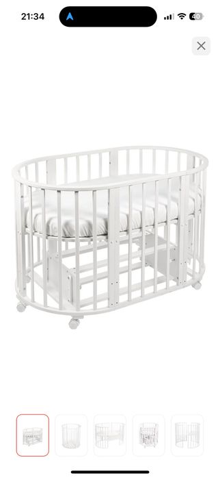 Детский манеж овальный трансформер 9 в 1