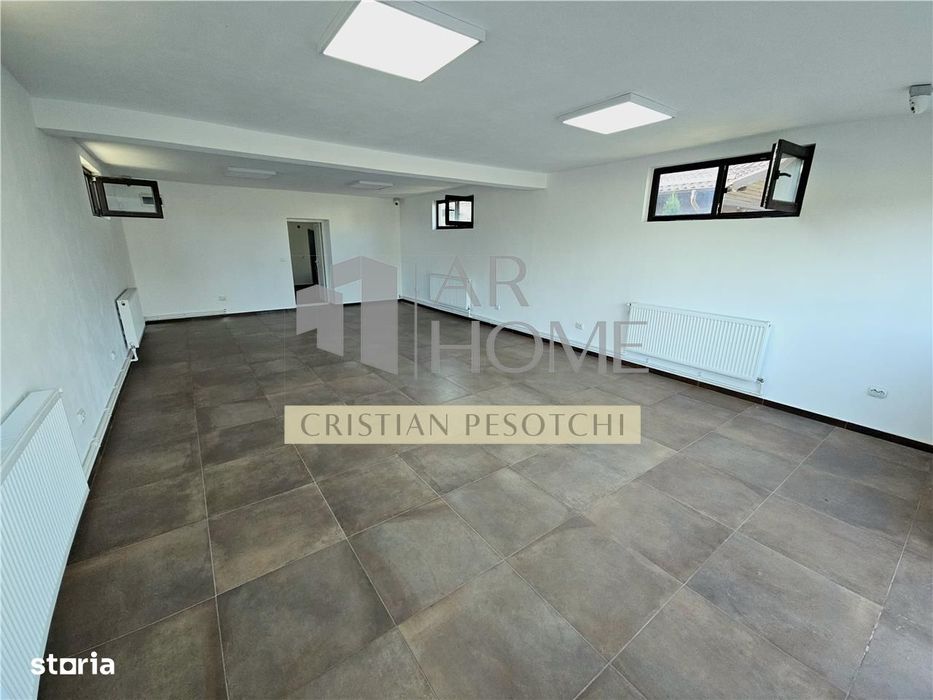 Inchiriere spatiu comercial cu vad auto si pietonal, in Lipanesti