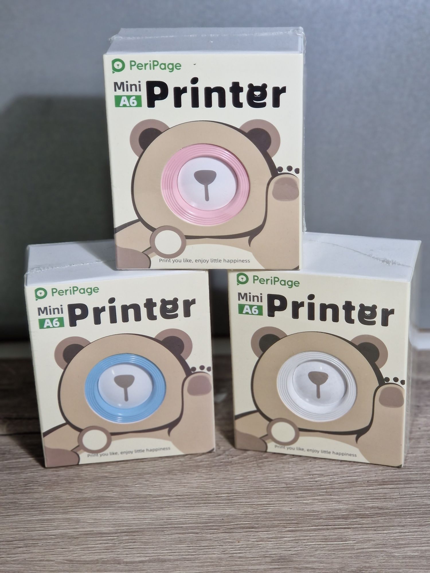 Мини принтер за моментни снимки /портативен принтер