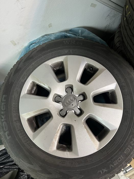 Jante Audi A6 C7 4G, 225/60/R16 + anvelope iarna