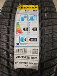 245/45R18 DUNLOP Winter Sport 3D ROF  1бр. новa зимнa гумa
