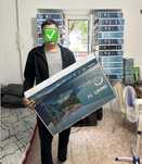 Продам новый телевизор в каропке качество ютуб есть