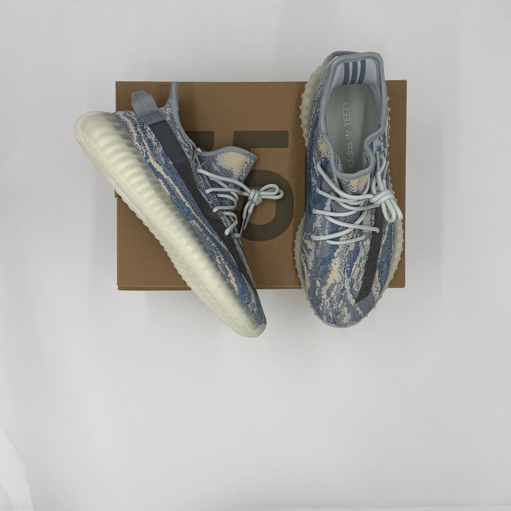 Adidas Yeezy Boost 350 V2 Blue Frost Blur - marimi 37-49, noi, premium