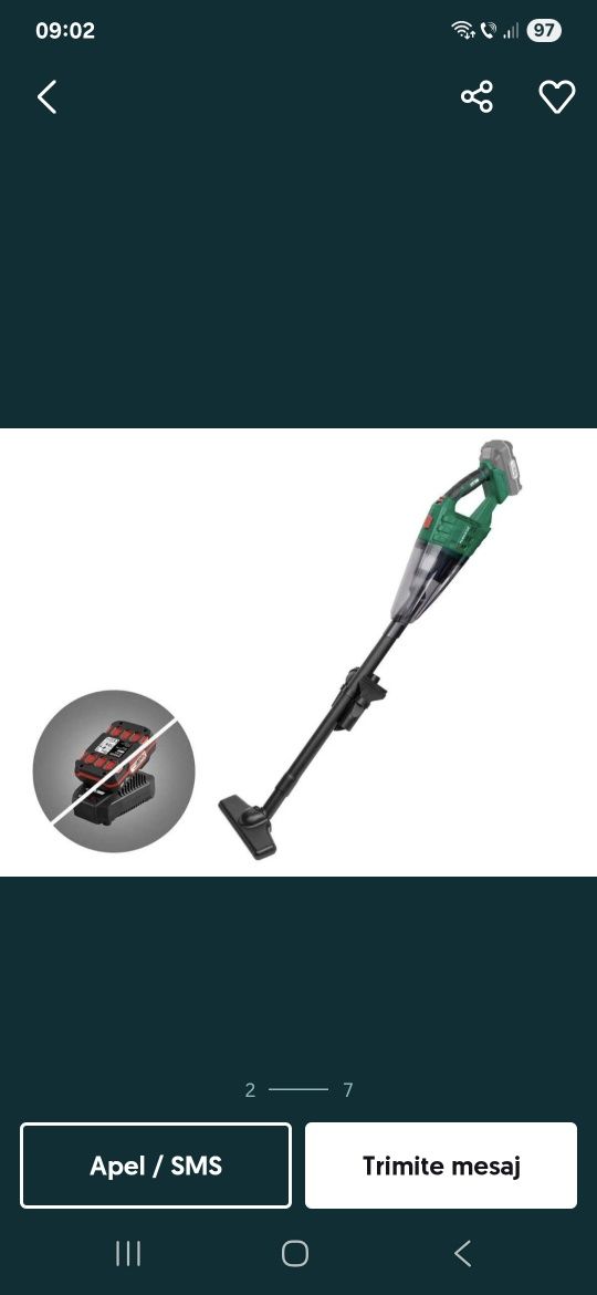 Vand aspirator parkside fara fir