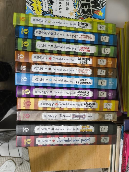 Jurnalul unui puști toate cele 11 volume