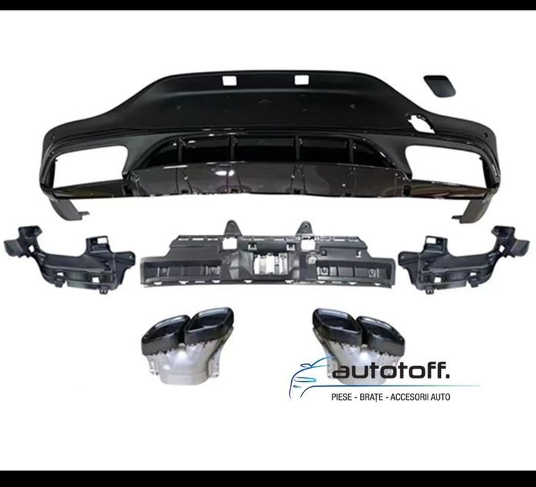 Difuzor bara spate Mercedes GLC Coupe C253 2015+ 2019+ AMG63