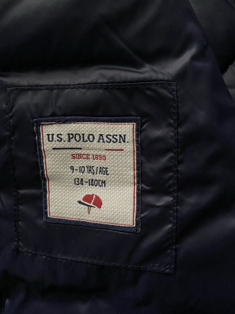 Детско яке US Polo Assn - размер 9-10г НОВО