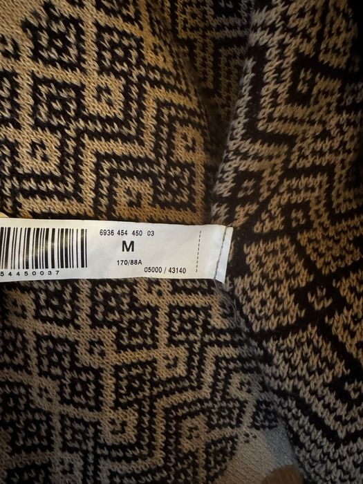 Poncho maro Stradivarius M