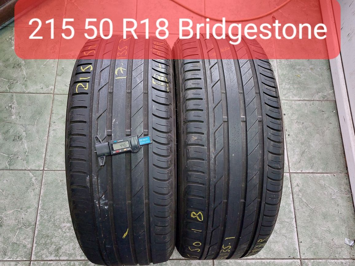 2 anvelope 215/50 R18 Bridgestone