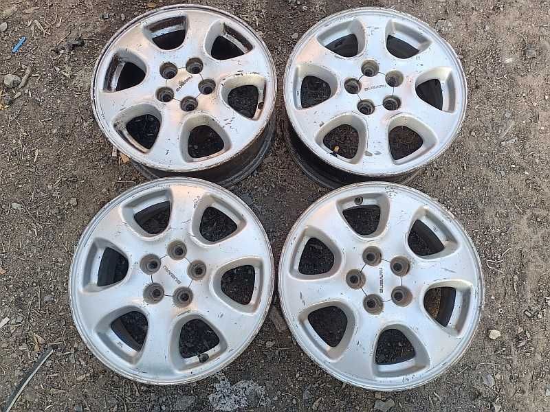 Продам оригинальные легкосплавные диски на автомашину Subaru