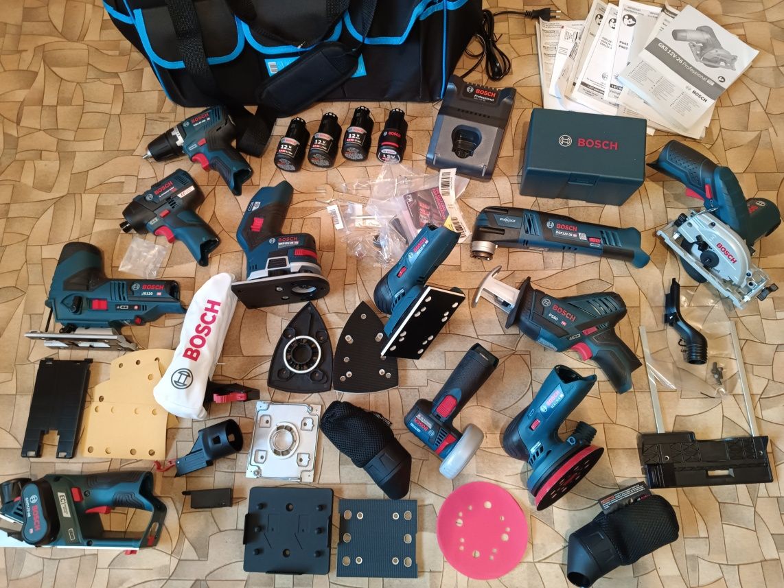 Обмен Оригинал Bosch Brushless 12v (10.8v) инструменты