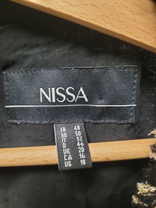 Costum dama de zi ,Nissa ,marimea 48 .Rochie dama zi ,maneca scurta