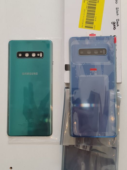 Capac baterie sticla original samsung s10 plus s7 edge g935 gold si ne