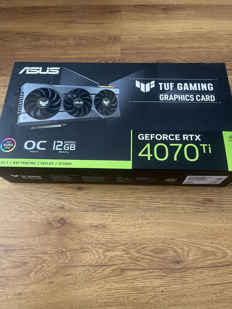 Asus Tuf Rtx 4070TI 12GB GDDR6X Видеокарта