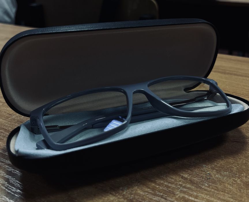 Очки серый из оптики новый