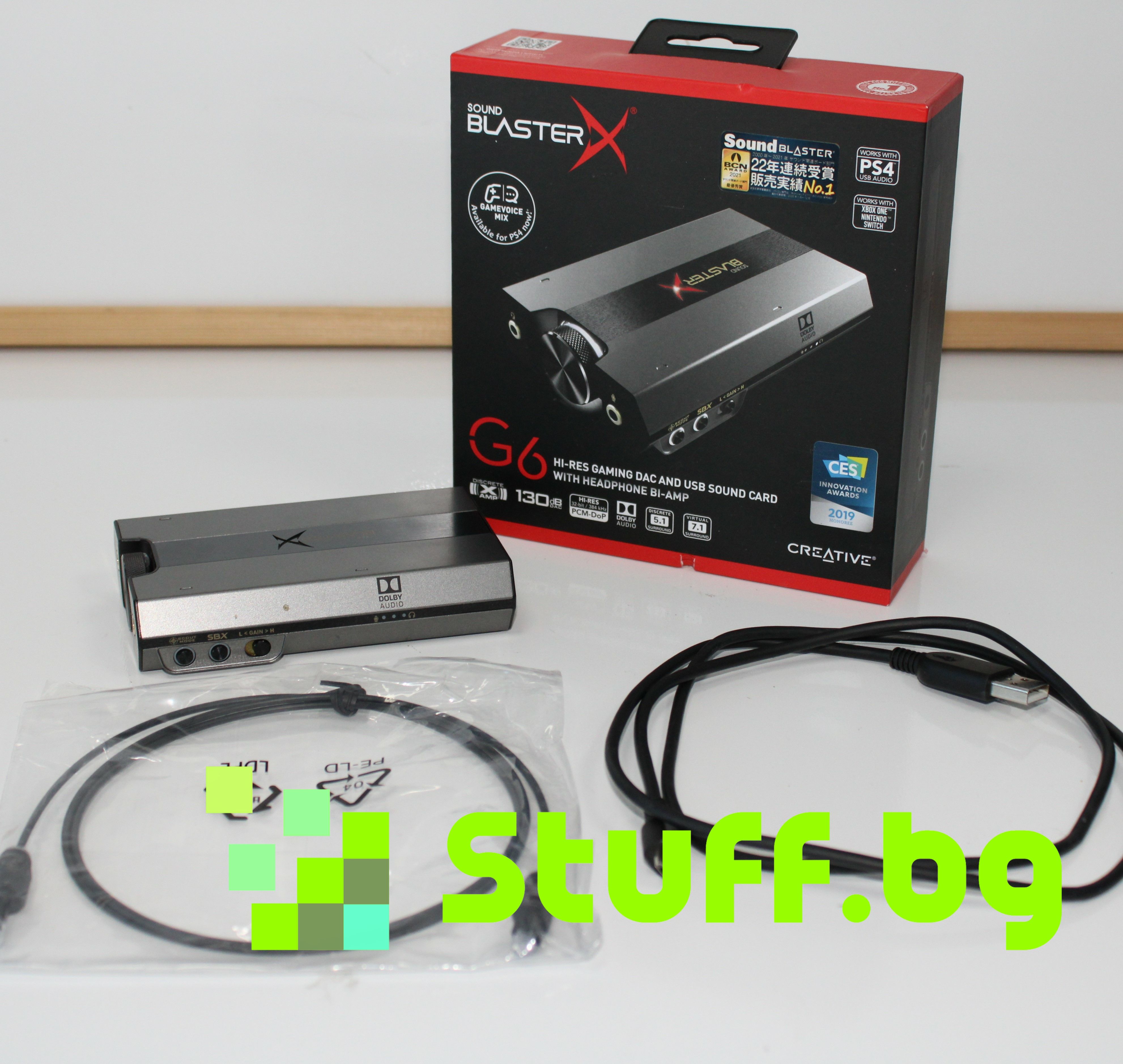 Звукова карта Creative Sound BlasterX G6
