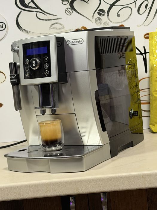 Кафемашина кафе автомат delonghi magnifica с гаранция