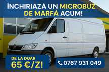 Închiriez microbuz marfă de inchiriat duba buz utilitara furgon van