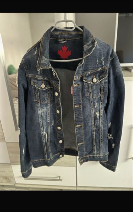 geaca de blugi dsquared