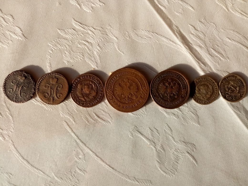Продам монеты  царские СССР
