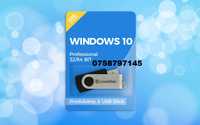 Stick Windows 11/10/7 + key full retail, dvd nou