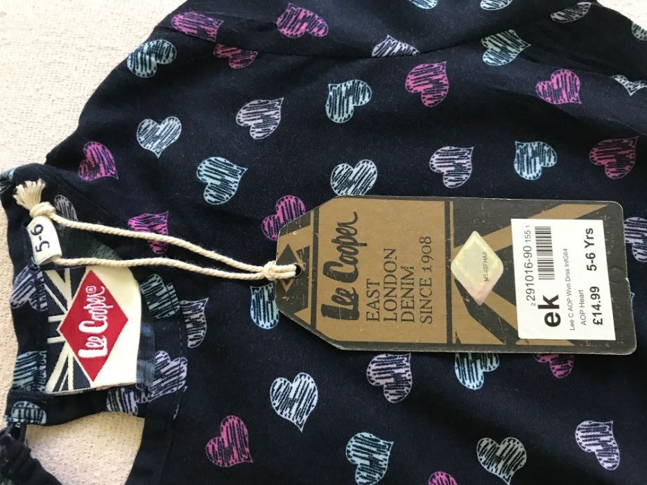 НОВА Страхотна рокля Lee Coоpеr за момиченце