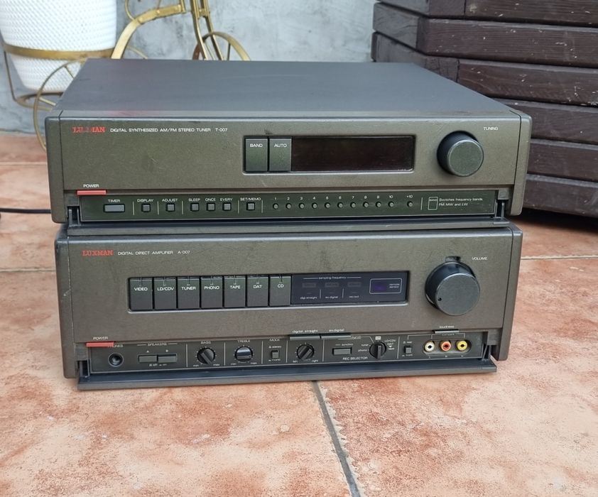 Luxman A-007/T-007 (amp cu DAC incorporat)