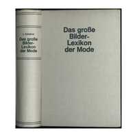 Старинна книга картинен лексикон на модата  Artia Verlag 1966 г.