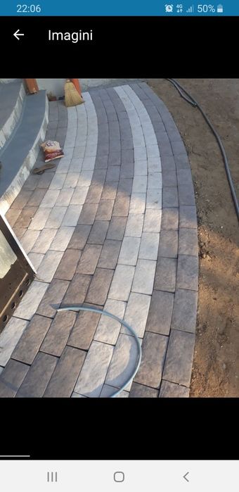 Pavaje si pavele de la 39lei mp model 20x20 antiderapant Montaj transp